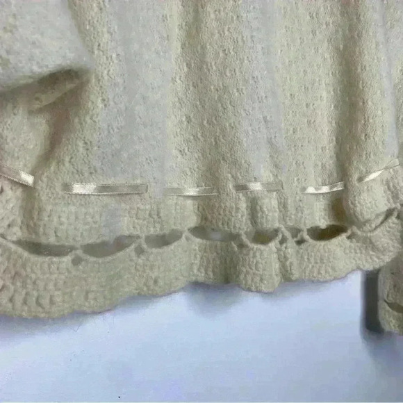 Victoria’s Secret vintage GOLD LABEL, cream, SOFT,romantic,delicate,bed jacketOS - Picture 9 of 13